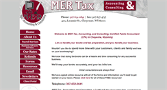 Desktop Screenshot of mer-tax.com